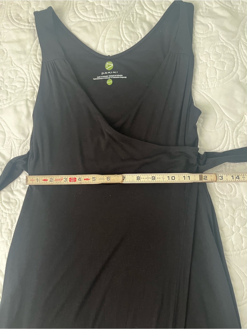 Dakini Black Sleeveless Midi  Dress Size XS - Picture 8 of 13